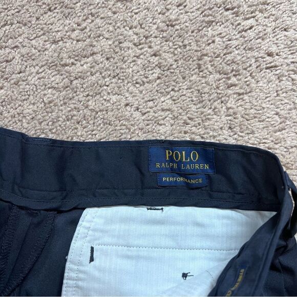 Polo Ralph Lauren PerformanceShorts Chino Flat Front Stretch Classic Fit Size 32 - Picture 4 of 8